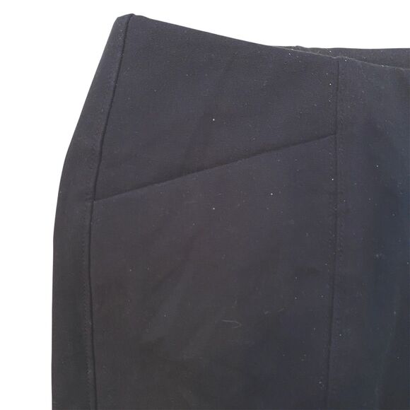 Old Navy $55 WIDE Leg Pants Women’s M TALL Black Stretch Lagenlook Pull On NEW - Picture 4 of 8